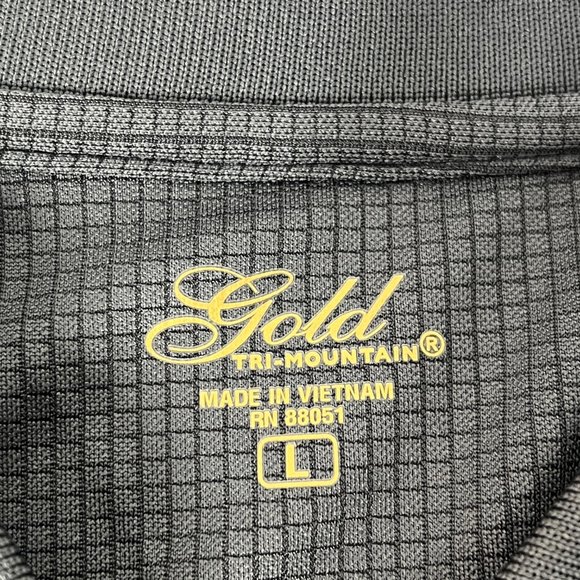 UPS GO Employee Work Activewear Microfiber Uniform Golf Polo Men L - Picture 8 of 10